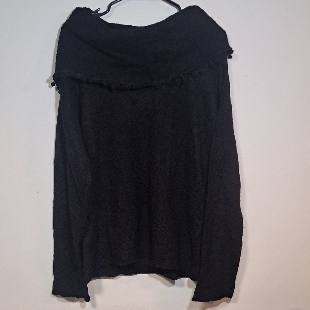 Chic Black Off-Shoulder Top